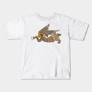 Angel with Trumpet Kids T-Shirt